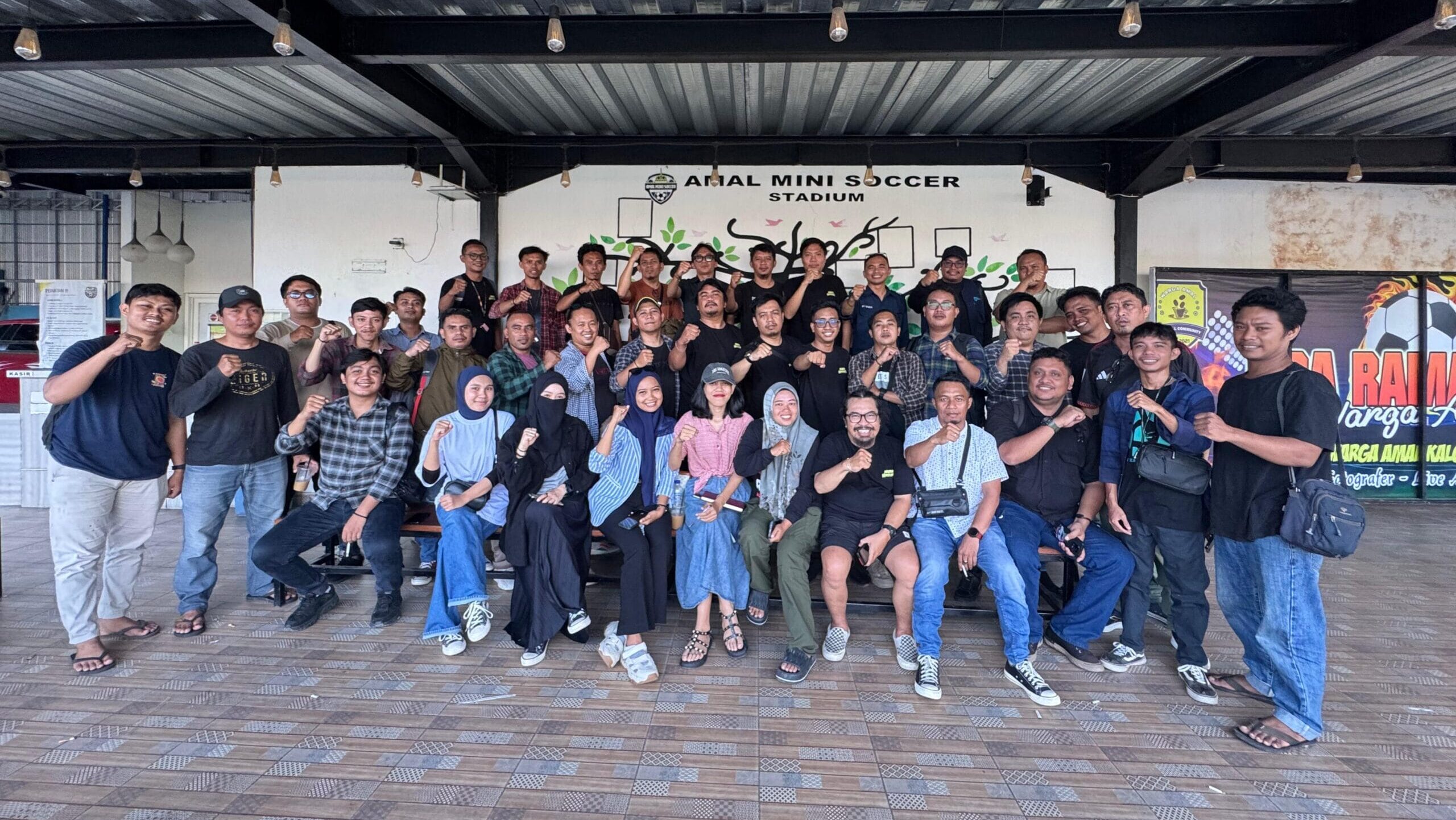 Solidaritas Jurnalis Gorontalo usai melakukan pertemuan refleksi akhir tahun, Foto: Solidaritas Jurnalis Gorontalo