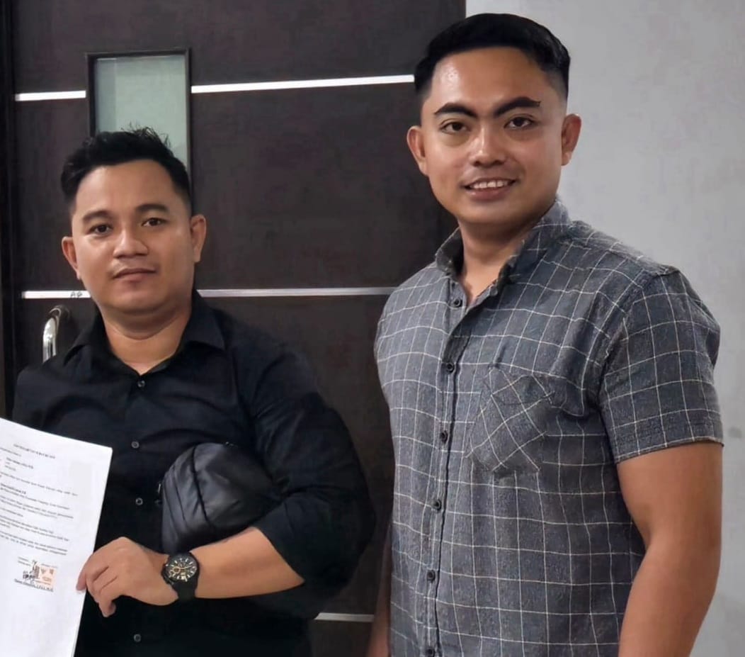 Kuasa Hukum Korban melaporkan Camat Sipatana, Kota Gorontalo ke Polda Gorontalo, (foto/Ist)