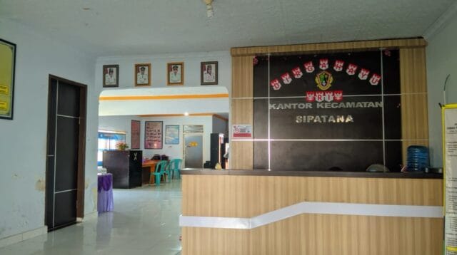 Suasana kantor Kecamatan Sipatana, Kota Gorontalo, foto (aiimnews.com)