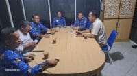 Pengurus Asosiasi BPD Kabupaten Gorontalo gelar rapat terkait pemunduran diri ketua Asosiasi BPD Kabupaten Gorontalo, Riyon Ali, foto/Ist