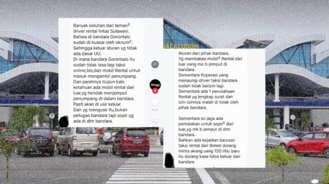 Tangkapan layar dari akun TikTok anonim