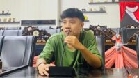 Andi Taufik, salah satu aktivis yang menyoroti kasus Kepala Desa, foto/Ist