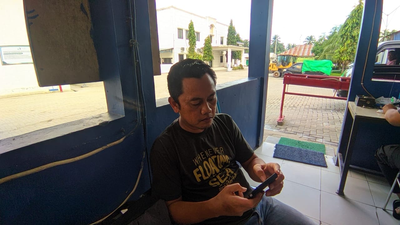 Human Resources Department (HRD), Isnan Usman usai diwawancarai, foto/aiimnews.com