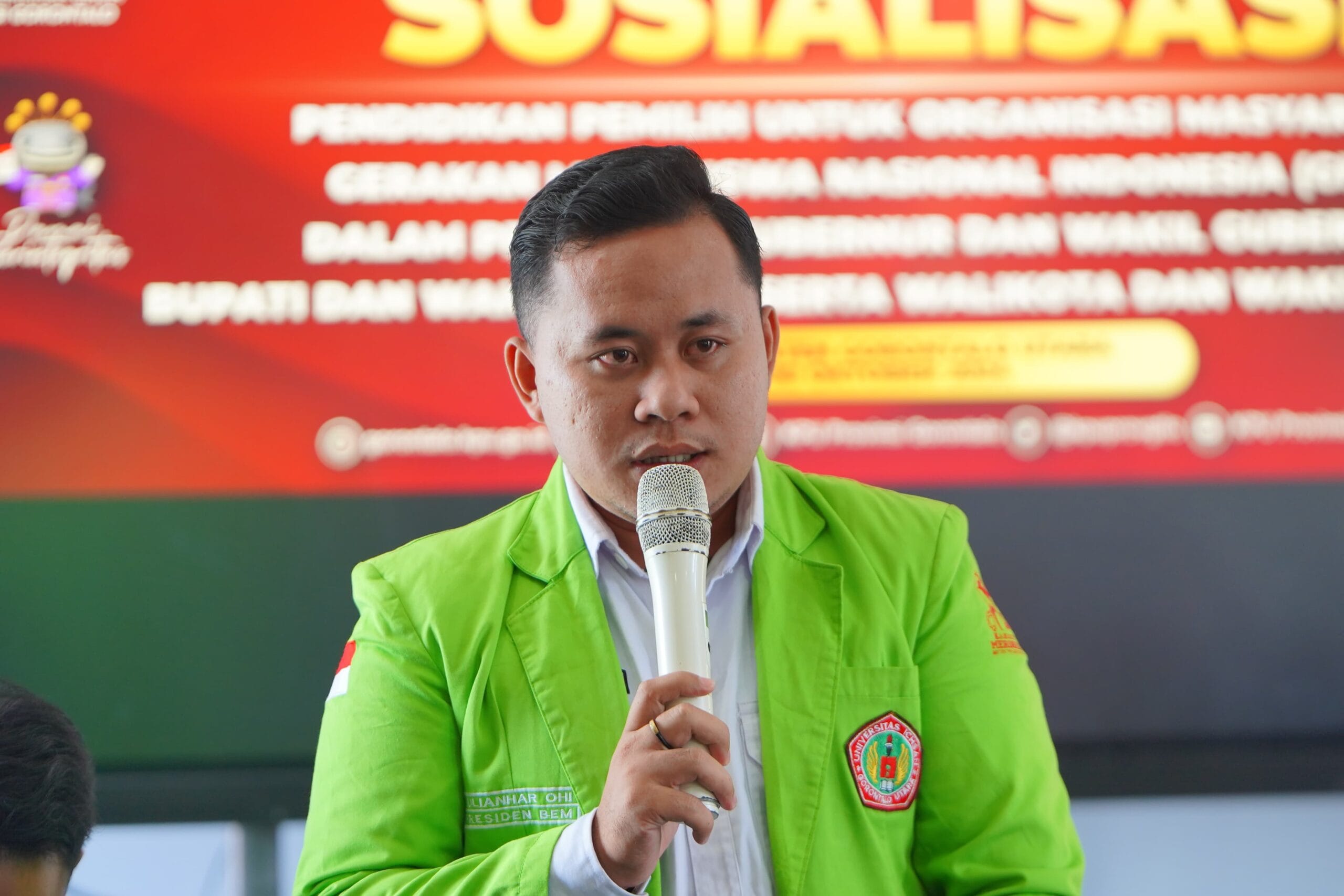 Mantan Presiden BEM Universitas Ichsan Gorontalo Utara Periode 2023 - 2024, Julianhar Ohi, foto/Ist