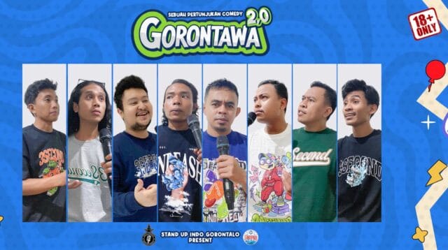 Delapan orang komedian Gorontalo sukseskan Stand Up Comedy Show Gorontawa 2.0, foto/Ist