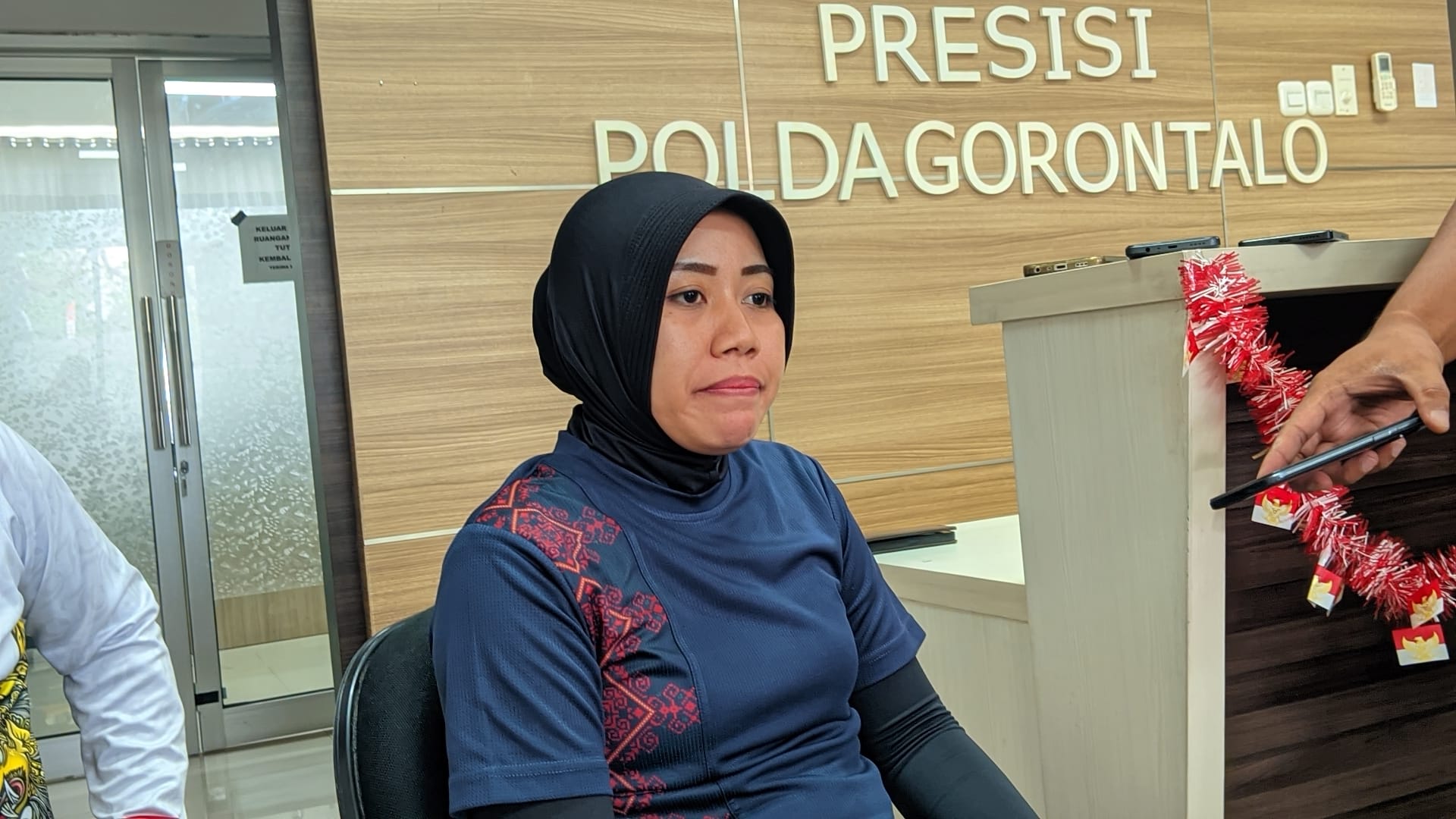 Plt. Kepala Rumah Sakit Bhayangkara Polda Gorontalo AKP, Lika Mustika Delima, foto/aiimnews.com/Herman Abdullah