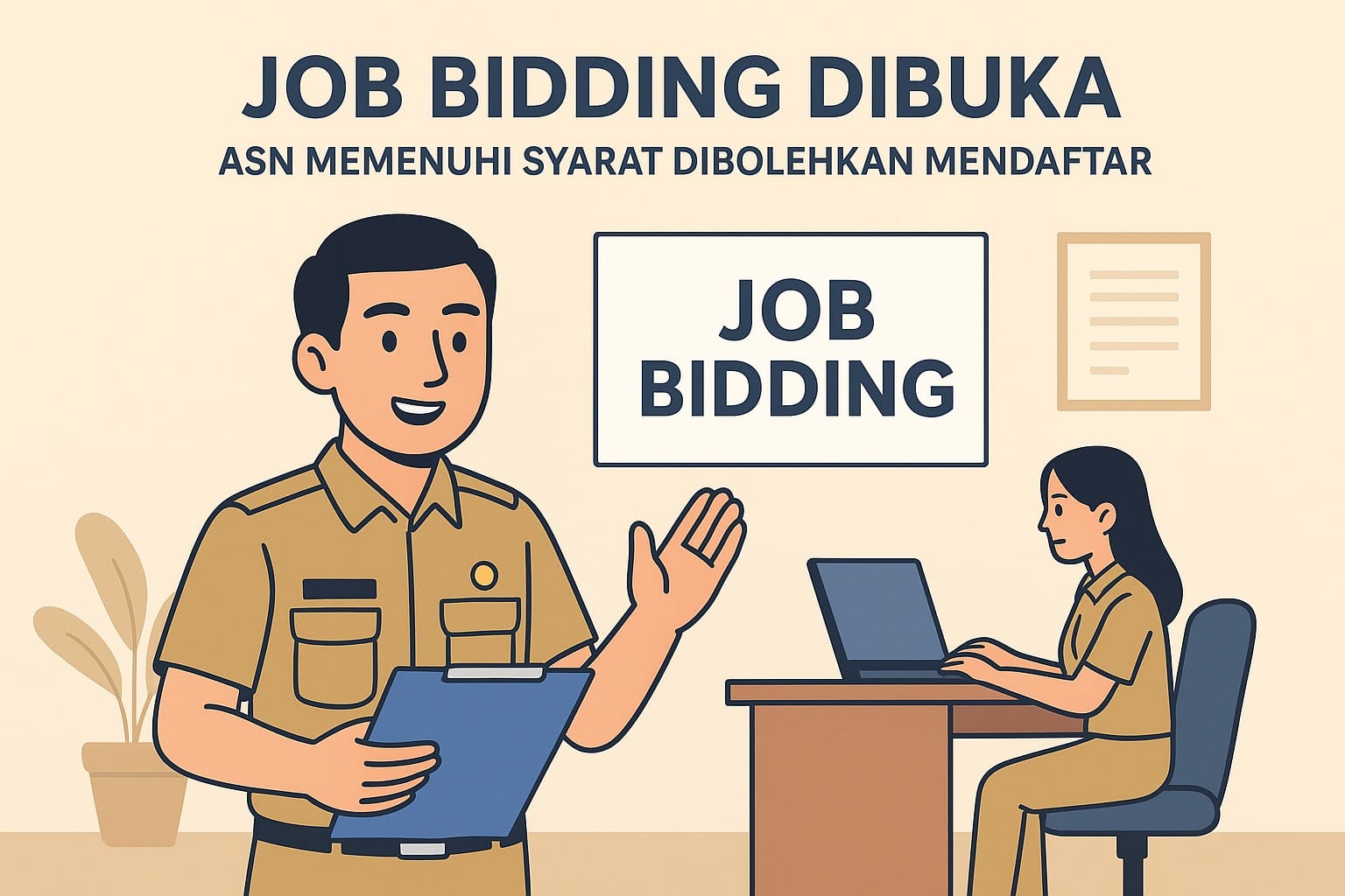 Ilustrasi: Job Bidding atau Seleksi Terbuka di Lingkungan Pemkab Gorontalo
