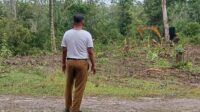 Pinsaka Bahari Kabupaten Gorontalo, Haris S Tome, tinjau lokasi perkemahan di Bongohulawa, Kabupaten Gorontalo, foto/Ist