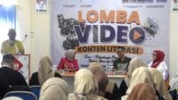 Sekda Bone Bolango menghadiri dan membuka Lomba Vidio Konten Literasi, foto/Humas Kominfo Bonbol