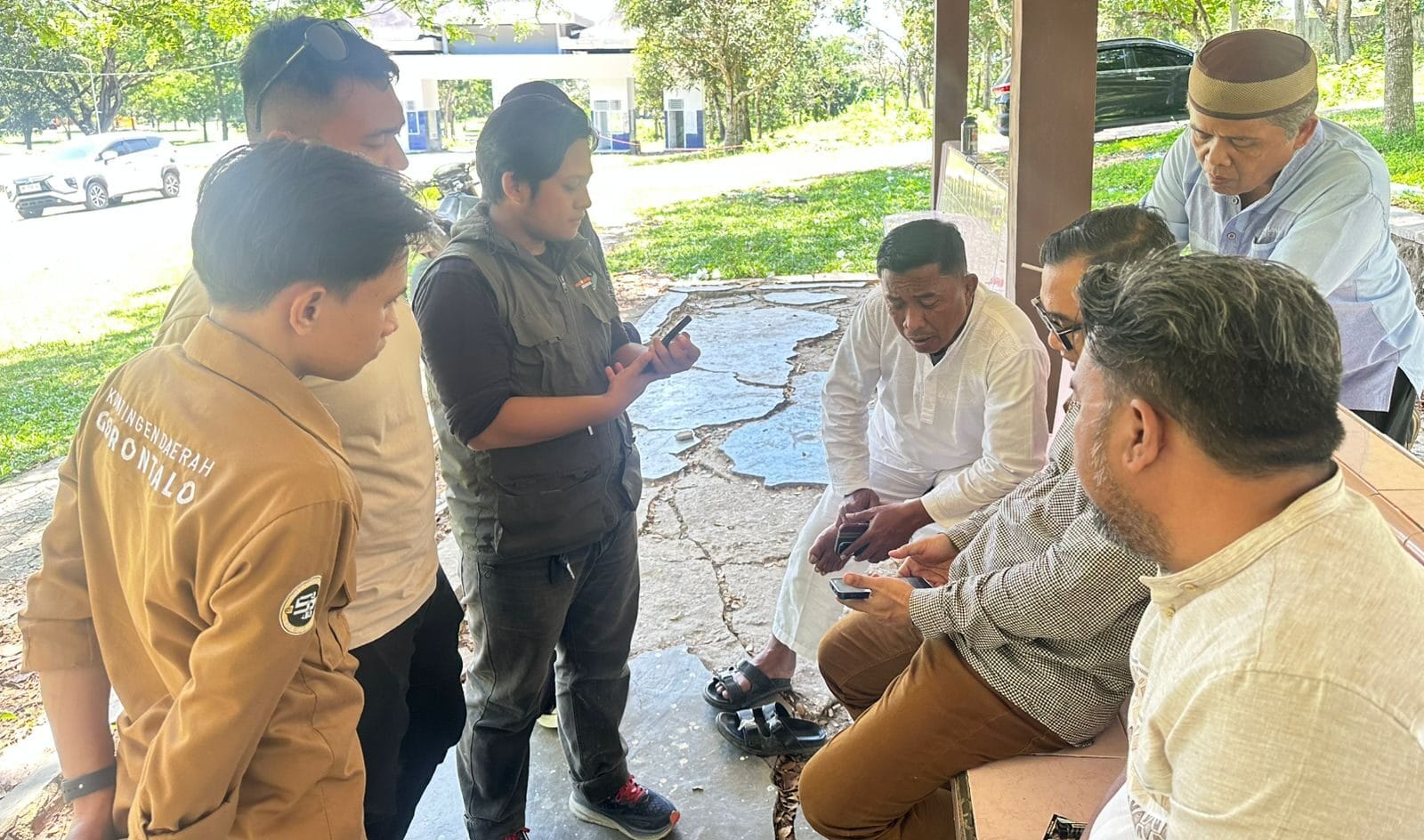 Anggota DKD Pramuka dan Pinsaka Bahari Kabupaten Gorontalo berkolaborasi, foto/Ist