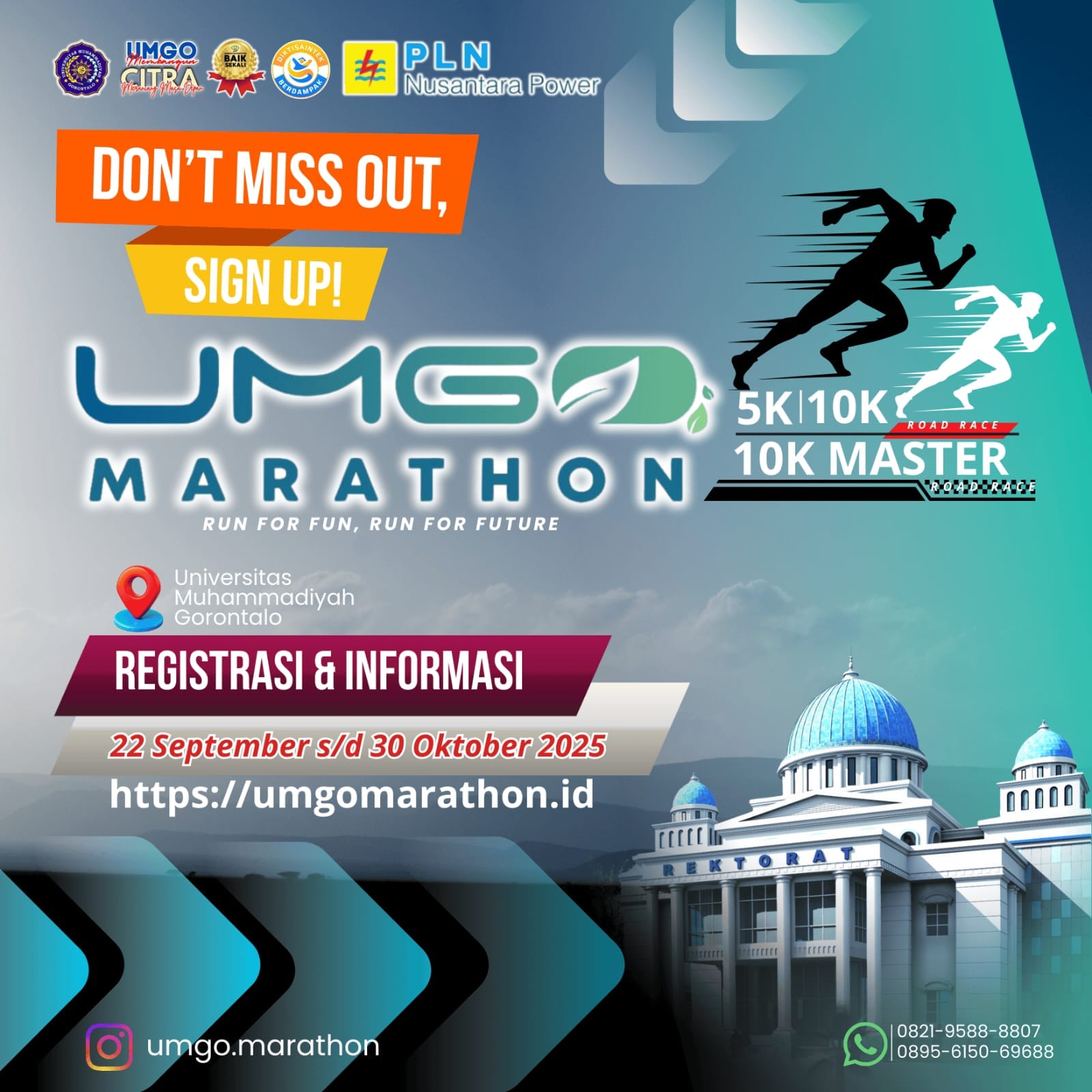 Player UMGO Marathon 2025, Sumber: Panitia Penyelenggara