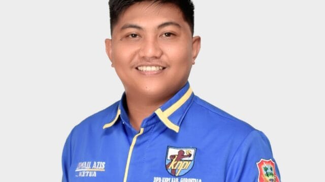 Ketua DPD II KNPI Kabupaten Gorontalo, Ismail Aziz, foto/Ist