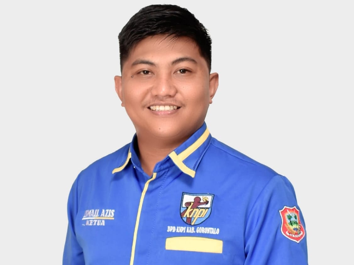 Ketua DPD II KNPI Kabupaten Gorontalo, Ismail Aziz, foto/Ist