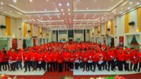 Peserta Konferda dan Konfercab PDI Perjuangan Provinsi Gorontalo, foto/aiimnews.com/Herman Abdullah