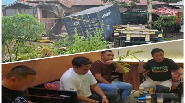 Tim Kuasa Hukum Korban saat diwawancarai media, foto/tangkapan layar video