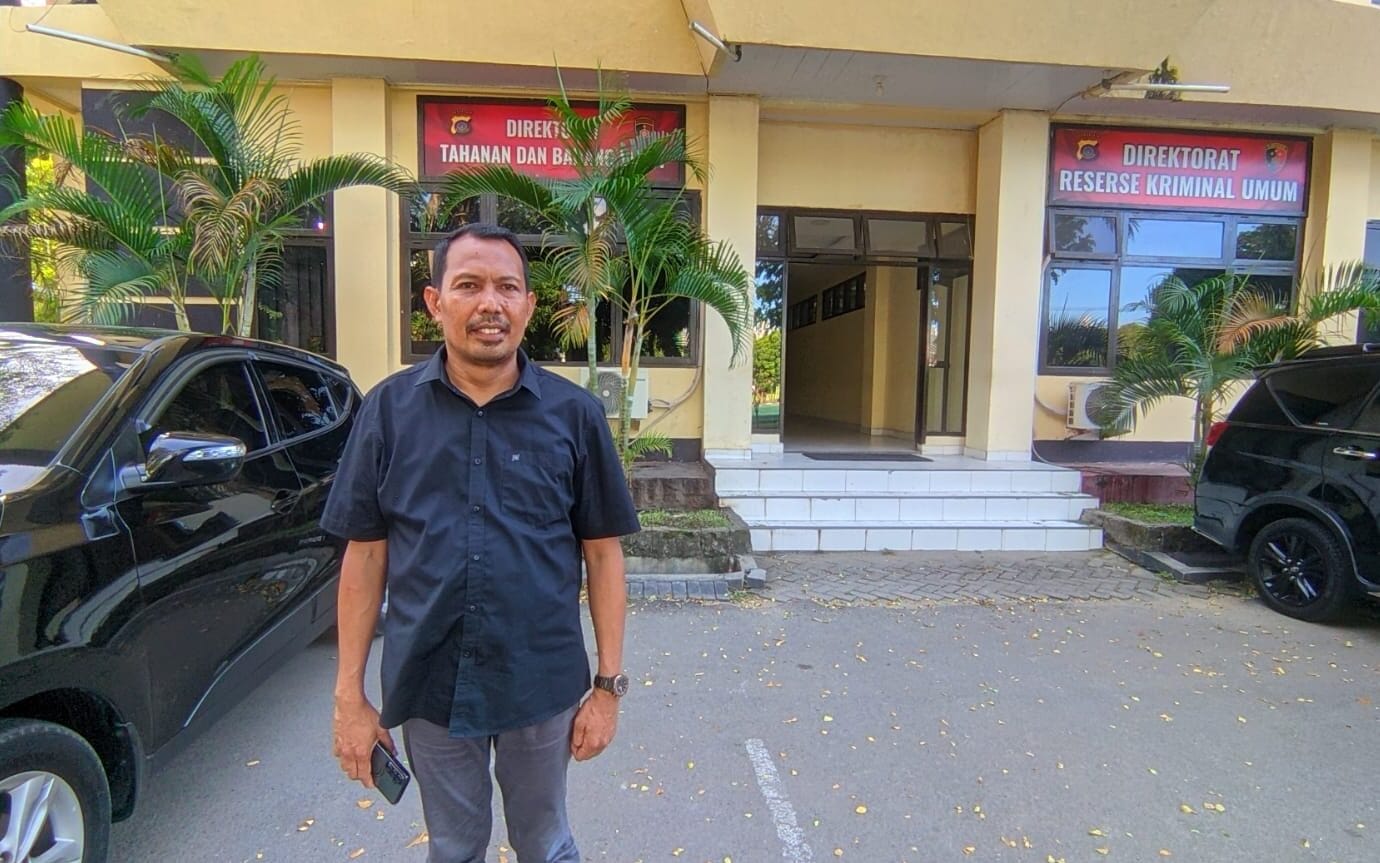 Djibran Male Kuasa Hukum PT Mitra Lintas Barito Cabang Gorontalo, foto/aiimnews.com/Herman Abdullah