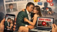 Gambar ilustrasi oknum Anggota DPRD terlibat video viral