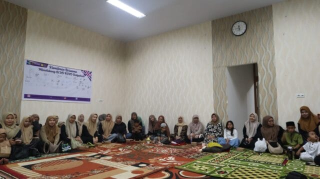 Buka Bersama (Bukber) sederhana Rumah Sakit Boliyohuto dalam rangkaian memperingati HUT ke 6, foto/tim humas RSB