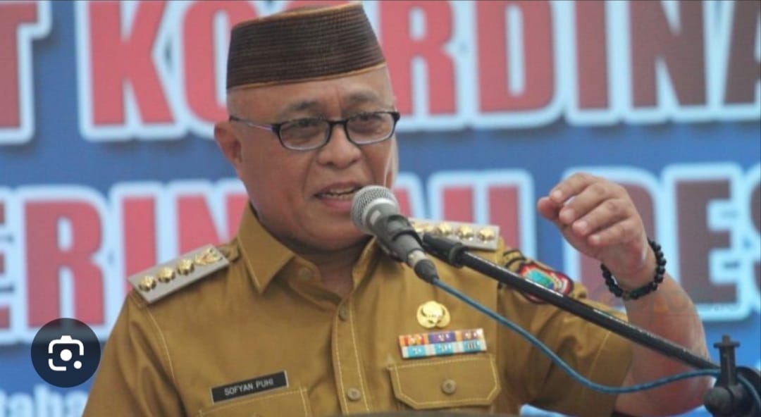 Bupati Gorontalo, Sofyan Puhi, foto/Ist