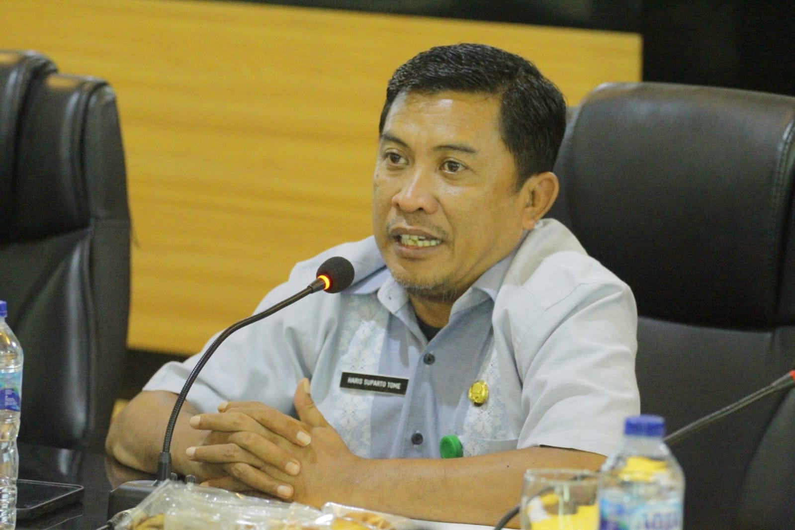 Asisten III sekaligus tim MPHD terhadap empat Camat Kabupaten Gorontalo, Haris Suparto Tome, foto/Istimewa