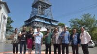 Pemerintah Kabupaten Gorontalo bersama Danantara tinjau menara Limboto, foto/Istimewa