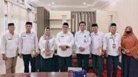 Penyerahan SPT Plh kepada empat Camat, foto/Istimewa