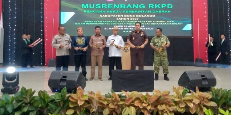 Pembukaan Musrembang RKPD tahun 2027 oleh Bupati Ismet Mile, foto/diskominfo
