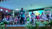 Sekretaris Daerah Kabupaten Bone Bolango, Iwan Mustapa saat membuka O2SN, foto: Istimewa