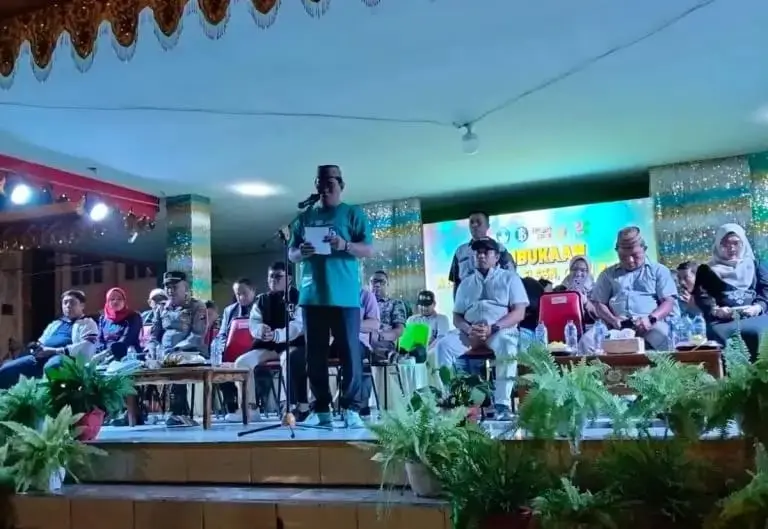 Sekretaris Daerah Kabupaten Bone Bolango, Iwan Mustapa saat membuka O2SN, foto: Istimewa