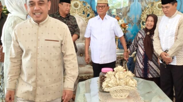 Pertemuan kedua Kepala Daerah di Rumah Dinas Bupati Bone Bolango, foto/Istimewa