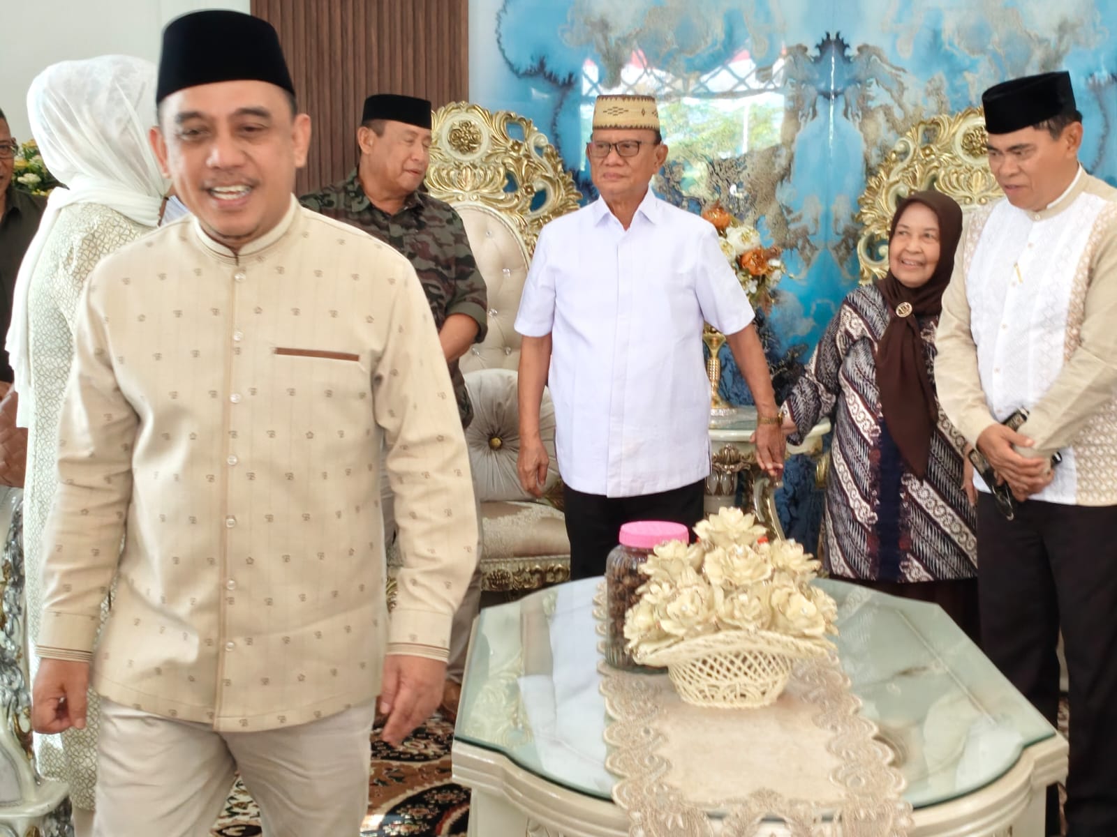 Pertemuan kedua Kepala Daerah di Rumah Dinas Bupati Bone Bolango, foto/Istimewa