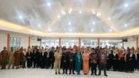 Prosesi pelantikan terhadap 69 kepala sekolah di Kabupaten Gorontalo, foto/Istimewa