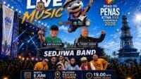 Flayer Road to PENAS. Panggung spektakuler di Menara Pakaya Tower Limboto, foto/Istimewah