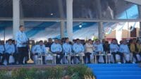 Gubernur Gorontalo, Gusnar Ismail saat memberikan sambutan di acara pembukaan PENAS XVII 2026, foto/Istimewa