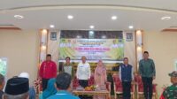 Sekda Iwan Mustapa menghadiri penilaian loba desa yang dilaksanakan di Desa Bulotalangi TImur, foto/Istimewa