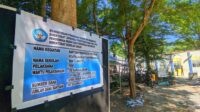 SDN 1 Limboto yang tengah mendapatkan bantuan program revitalisasi, foto/aiimnews.com