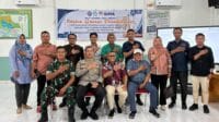 Fokus Grup Diskusi yang menghadirkan kepala desa dan unsur TNI Polri se Kecamatan Limboto Barat, foto/aiimnews.com