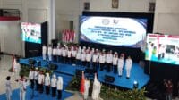 Prosesi pelantikan dan pengukuhan DPD-DPC ABPEDNAS Gorontalo, foto/aiimnews.com
