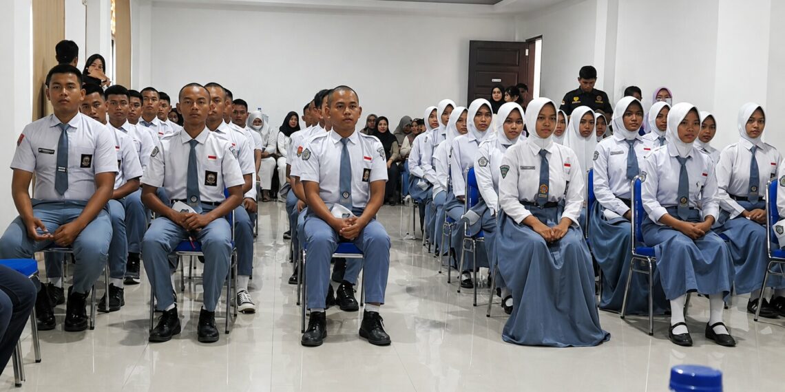 Sebanyak 33 putra-putri terbaik Kabupaten Bone Bolango resmi menjalani pemusatan pendidikan dan pelatihan (Diklat) Pasukan Pengibar Bendera Pusaka (Paskibraka) Tahun 2026. foto/istimewa
