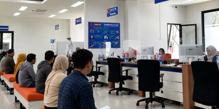 Pelayanan terpadu satu pintu di Mal Pelayanan Publik Bone Bolango, foto/istimewa