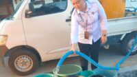 Perumda Bone Bolango menyalurkan air bersih kepada masyarakat, foto:istimewa