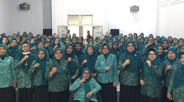 Sosisalisasi Hasil Rakernas X PKK Tahun 2025 bagi T.P PKK Kabupaten, Kecamatan, Desa dan Kelurahan oleh T.P PKK Provinsi Gorontalo, foto:istimewa