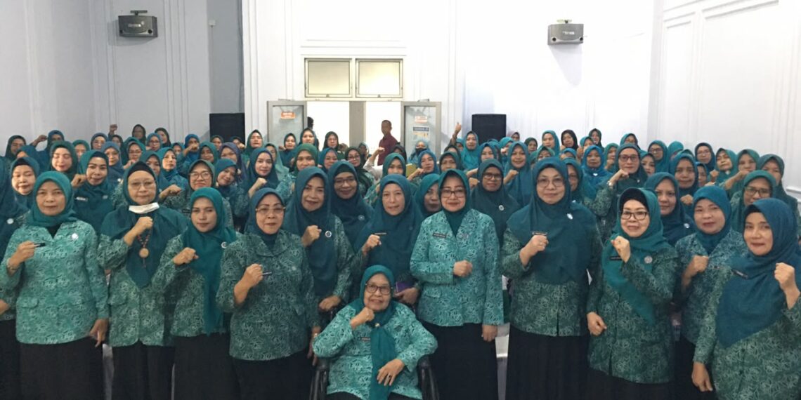 Sosisalisasi Hasil Rakernas X PKK Tahun 2025 bagi T.P PKK Kabupaten, Kecamatan, Desa dan Kelurahan oleh T.P PKK Provinsi Gorontalo, foto:istimewa