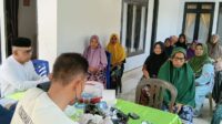 Keluarga pekerja tambang di delapan desa se-Kecamatan Batudaa menjadi sasaran pemeriksaan dan tracking malaria, foto/Istimewa