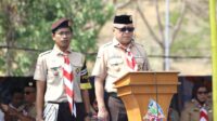 Bupati Pimpin Pembukaan Pramuka Ka ST, foto: Istimewa