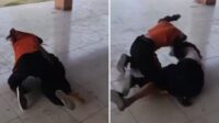 Perkelahian antar pelajar di Bone Bolango, Sumber: Tangkapan Layar Video